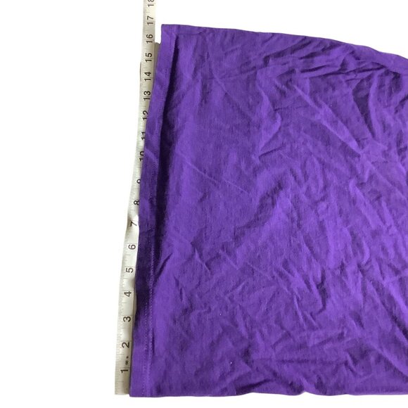 Jerzees‎ Girls Crew Neck T-Shirt Purple Size M 10-12 Short Sleeve Casual Cotton - Picture 7 of 9